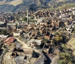 Alevlerle boğuşan Ege’den çarpıcı fotoğraf kareleri: Bir mahalle tamamen küle döndü