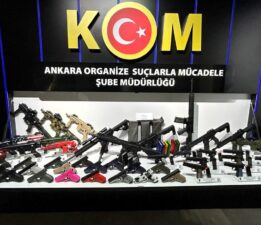 Ankara’da silah kaçakçılığı operasyonu: 5 gözaltı