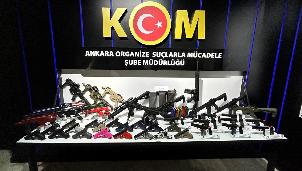 Ankara’da silah kaçakçılığı operasyonu: 5 gözaltı