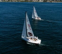 TAYK Slam-Eker Olympos Regatta Yelken Festivali’nde rüzgarla dans sürüyor