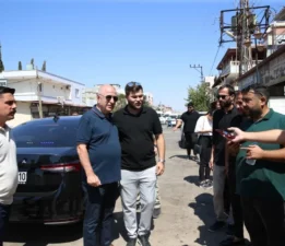 Ümit Özdağ, Hatay’ın Kırıkhan ve Reyhanlı ilçelerinde ziyaretlerde bulundu