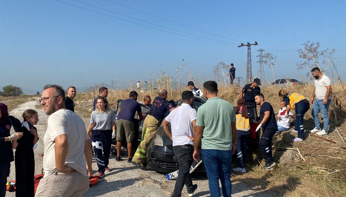 Balıkesir’de trafik kazası: 5 yaralı