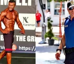 Bolu İl Emniyet Müdür Yardımcısı Türker Uygur, fitness şampiyonasında 3’üncü oldu