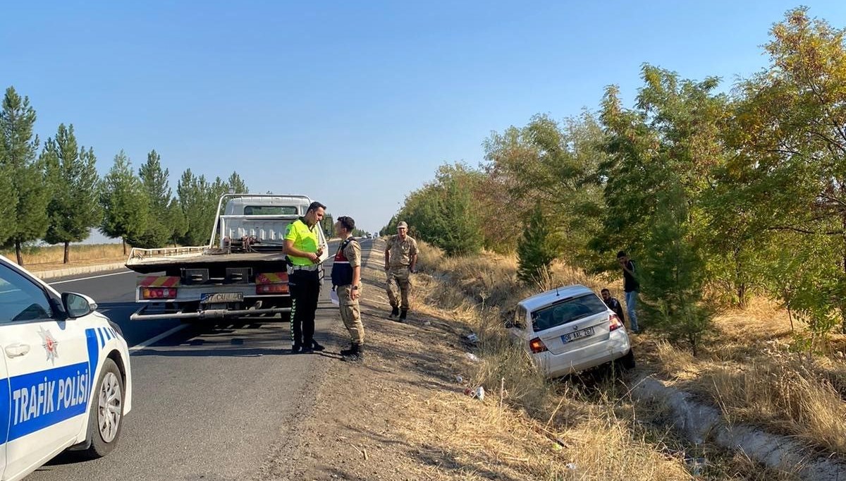 Diyarbakır’da trafik kazası: 3 yaralı