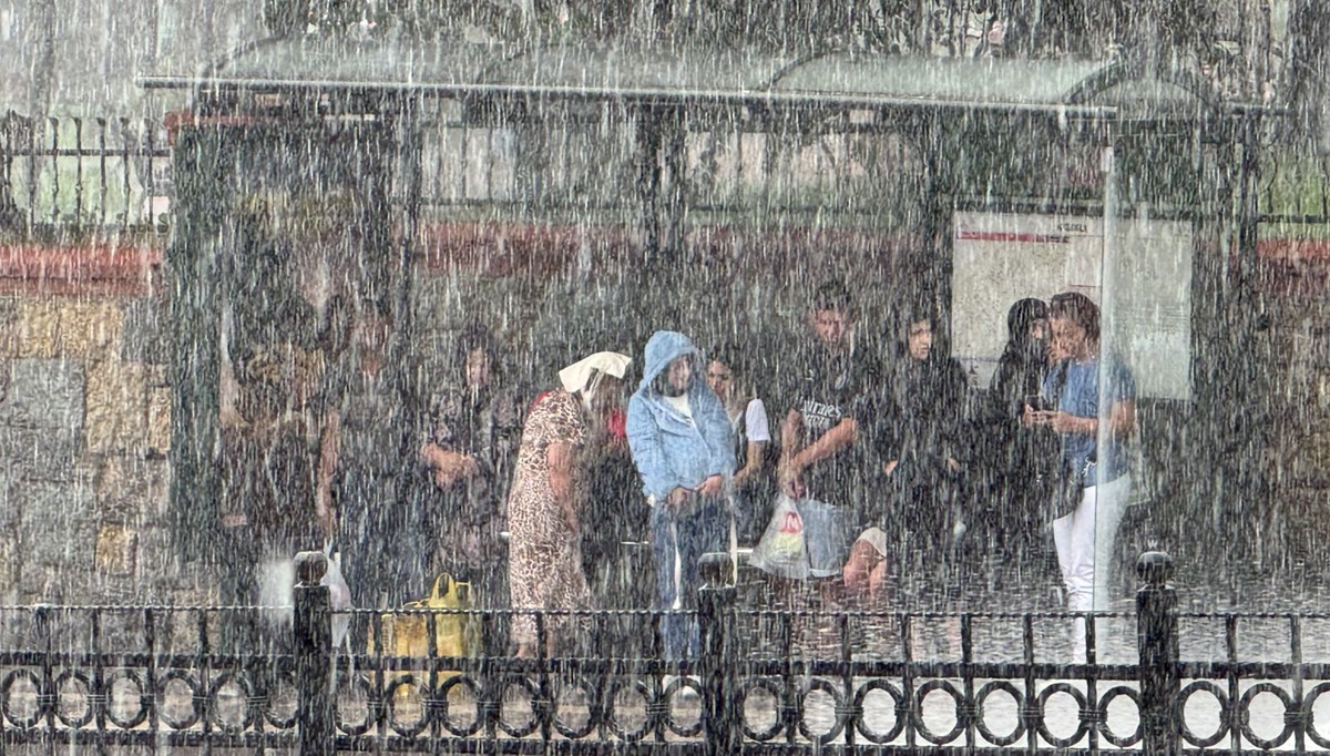 İstanbul’da sağanak yağış