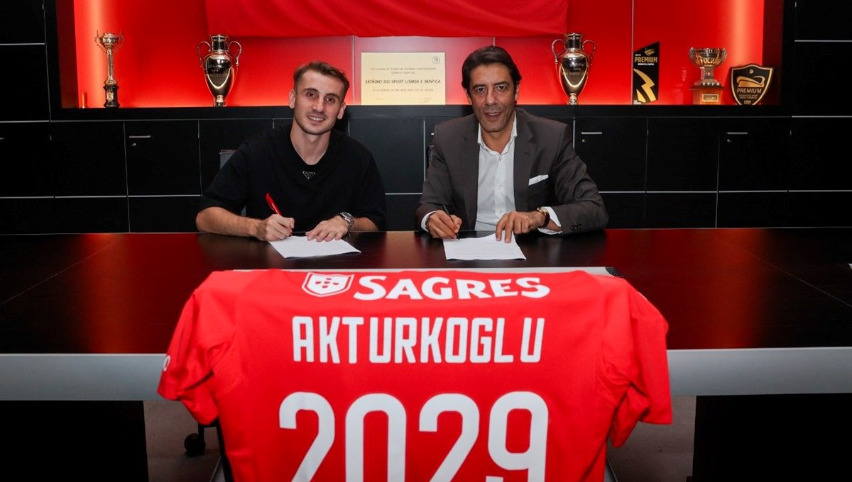 Kerem Aktürkoğlu Benfica’ya imzayı attı: Dört yılda 3. Lig’den Avrupa!