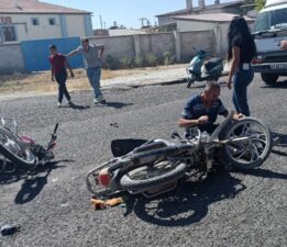 Konya’da iki motosiklet çarpıştı: 3 yaralı