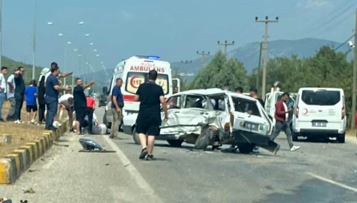 Menteşe’de trafik kazası: 1’i ağır, 2 yaralı