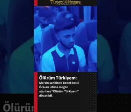 Mersin sahilinde bebek katili Öcalan lehine slogan atanlara “Ölürüm Türkiyem” dinletildi. #shorts