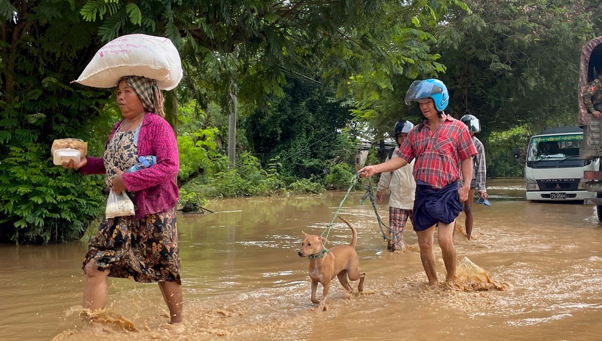 Myanmar sular altında: Can kaybı 74’e yükseldi