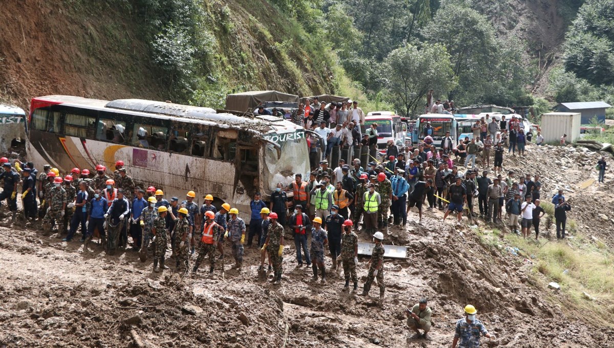 Nepal’deki sel ve toprak kaymalarında can kaybı 151’e yükseldi