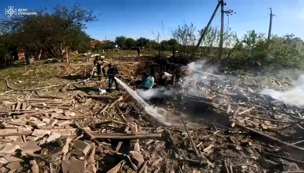 Rusya, Ukrayna’nın Sumy bölgesini vurdu: 1 ölü, 6 yaralı