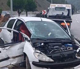 Samsun’da zincirleme trafik kazası: 4 yaralı