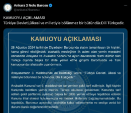 Ümit Özdağ’dan Erdoğan’a çağrı: Harbiyelilere değil Diyarbakır Barosu’ndaki Kürtçe yemin törenlerine itiraz et!