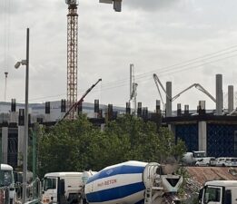 Çayırova’daki fabrika inşaatında iş kazası