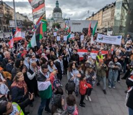 İsveç’te İsrail protestosu: “Netanyahu’nun tek isteği ABD’yi savaşa dahil etmek”