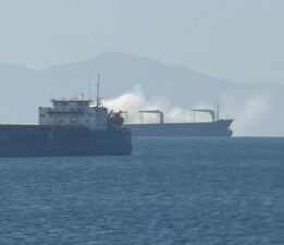 Marmara Denizi açıklarında gemi yangını: İki denizci hayatını kaybetti