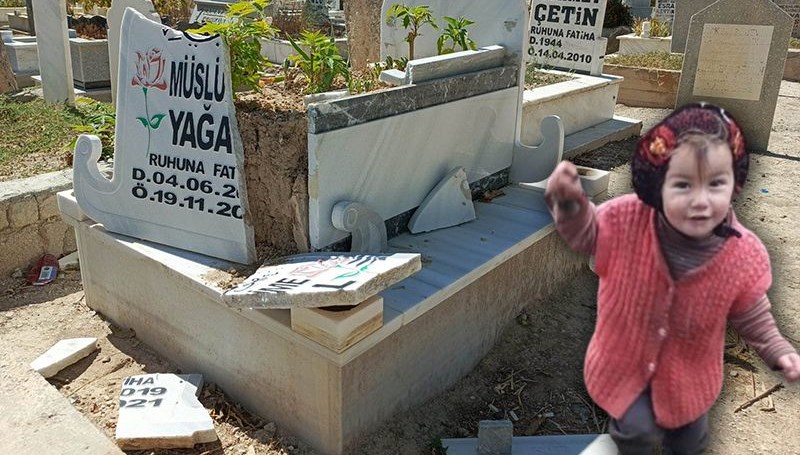 Müslüme’nin mezar taşı parçalandı