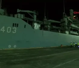 TCG Sancaktar Mersin’e Ulaştı