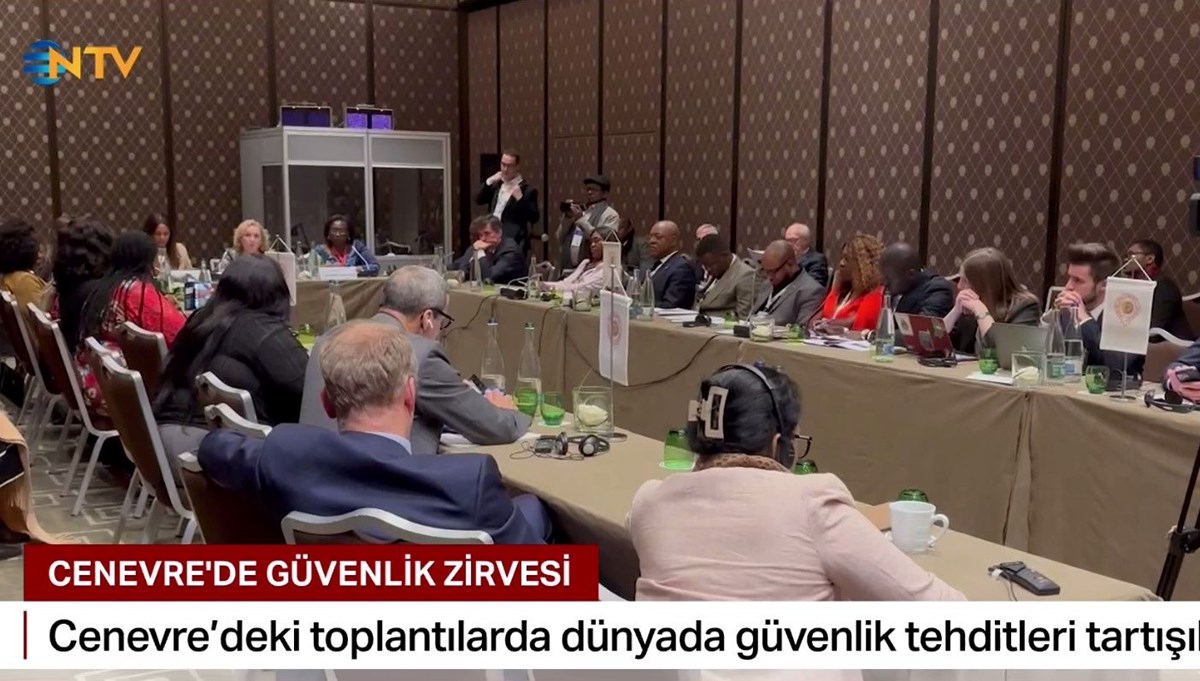 Cenevre’de güvenlik zirvesi: Dünyada güvenlik tehditleri tartışıldı