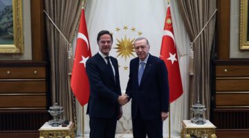 İlk Ankara ziyareti: Cumhurbaşkanı Erdoğan, NATO Genel Sekreteri Rutte ile bir araya geldi