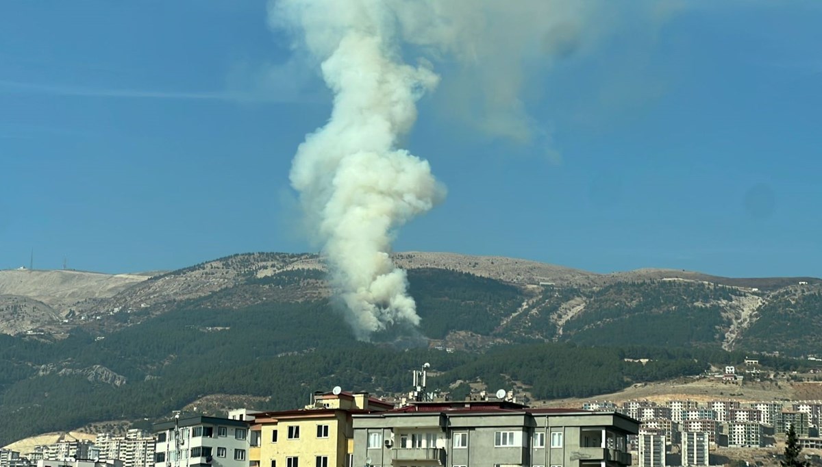 Kahramanmaraş’ta orman yangını