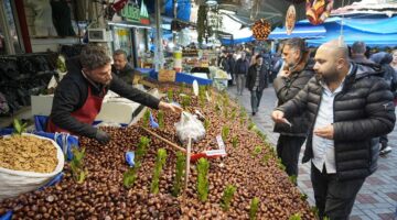 Kış gelince pazar tezgahlarında yerini aldı! Kilosu 120 TL’den başlıyor