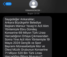 Osman Gökçek Ankara halkına SMS gönderdi, Mansur Yavaş aynı yöntemle cevap verdi