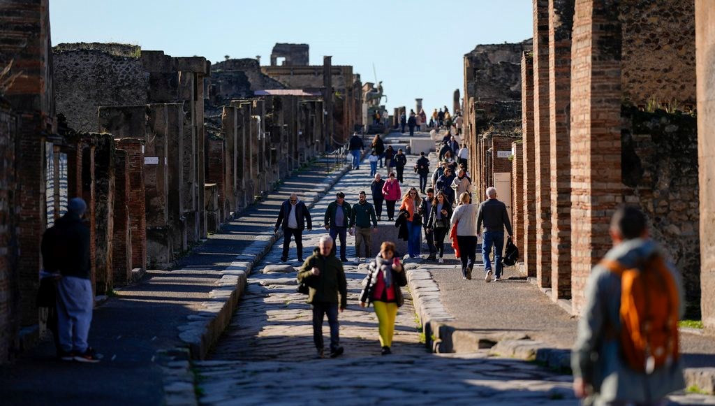 Pompeii’de kısıtlama kararı: Ziyaretçi sayısı 20 bin kişiyle sınırlandırıldı