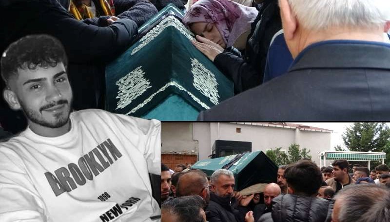 Serseri kurşunun hedefi olan 19 yaşındaki Muhammet’e gözyaşlarıyla veda