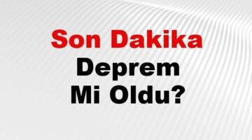 Son dakika Antalya’da deprem mi oldu? Az önce deprem Antalya’da nerede oldu? Antalya deprem Kandilli ve AFAD son depremler listesi 29 Kasım 2024