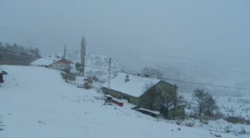 Ardahan’da kar yağışı ve sis etkili oluyor