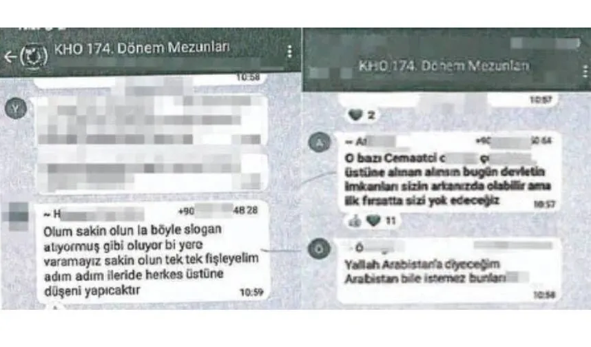 Kılıçlı yemin krizinde teğmenlerin ihracı istenmişti: WhatsApp mesajlarının aslı ortaya çıktı