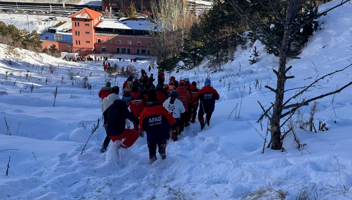 Palandöken’de çığ düştü: 1 ölü, 5 yaralı