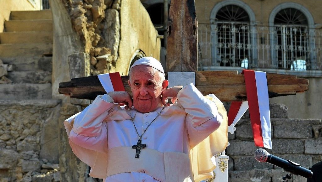 Papa Francis: Irak’ta canlı bomba saldırısına uğradım