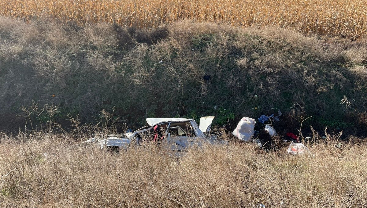 Şanlıurfa’da otomobil devrildi: 5 yaralı