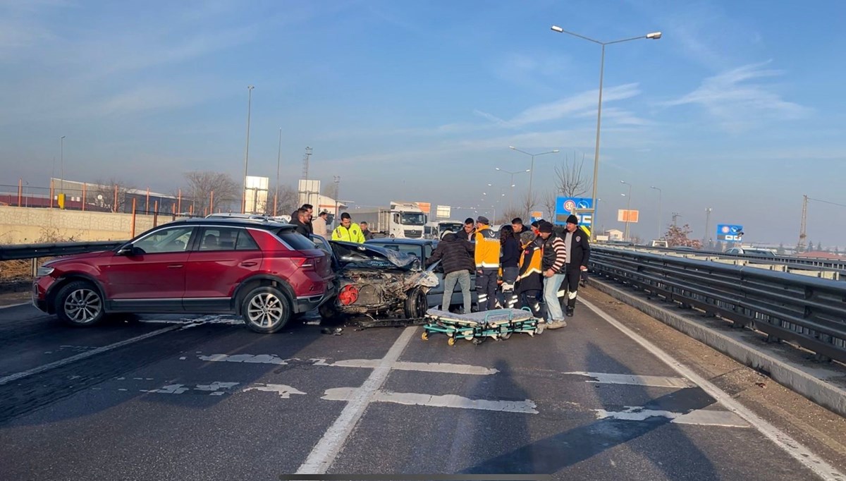 Afyonkarahisar’da trafik kazası: 2 yaralı