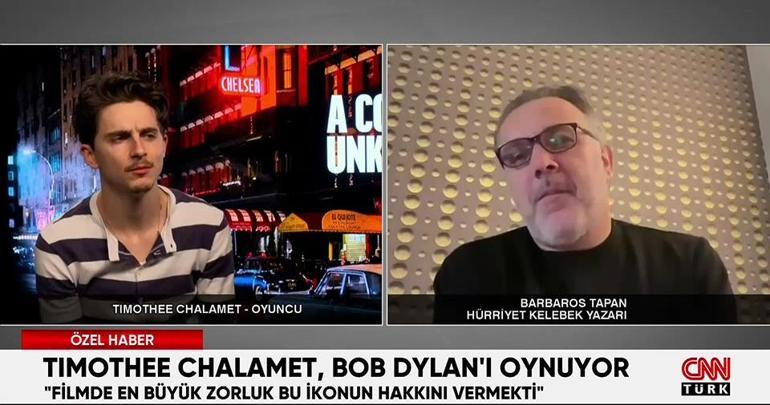 Bob Dylan’ın hayatı beyaz perdede | Filmin başrol oyuncusu Timothee Chalamet CNN TÜRK’te