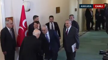 DEM Parti İmralı heyetinden Meclis’te temas: Bahçeli ile görüşme başladı